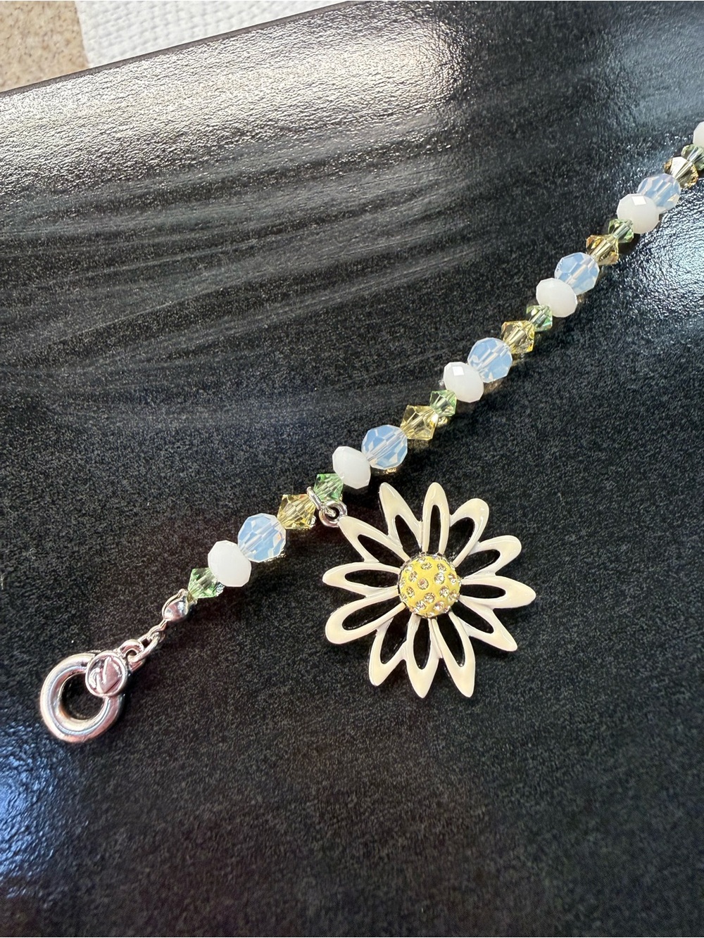Swarovski Remix Flower Daisy Crystal Strand Bracelet